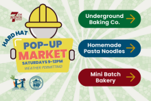 New Saturday Hard Hat Popup Market Supports Local Businesses during 7th Avenue Streetscape Construction 
