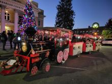 Holiday Train at the Holly Jolly Train Rides