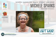 Michele Sparks award recognition