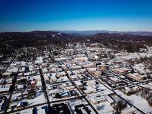 Snow Aerial