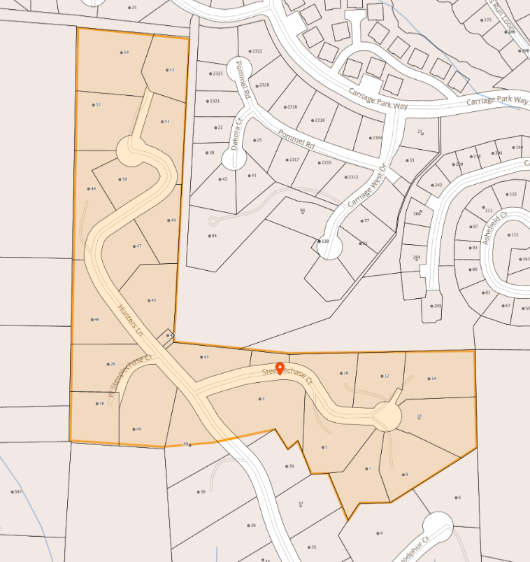 Rescind Hunters Ln in Hendersonville