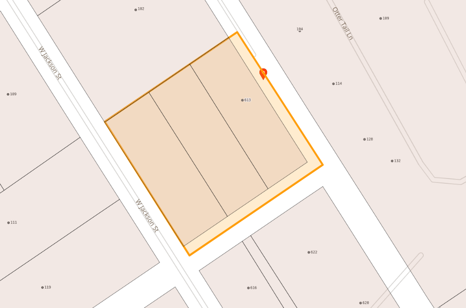 Map of 613 Brooklyn Ave Hendersonville Map of 613 Brooklyn Ave Hendersonville