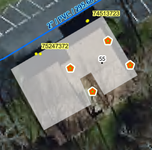 Map of Building 55 Lake Dr in Laurel Park