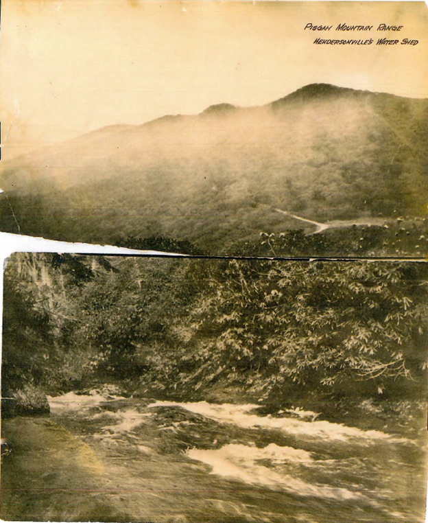 pisgah historic postcard