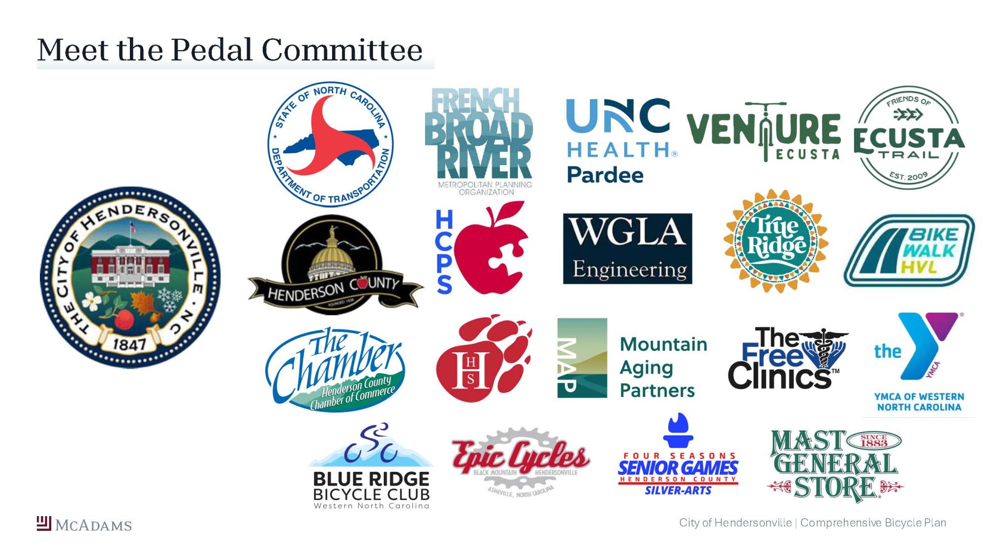 Logos of 20 local organizations