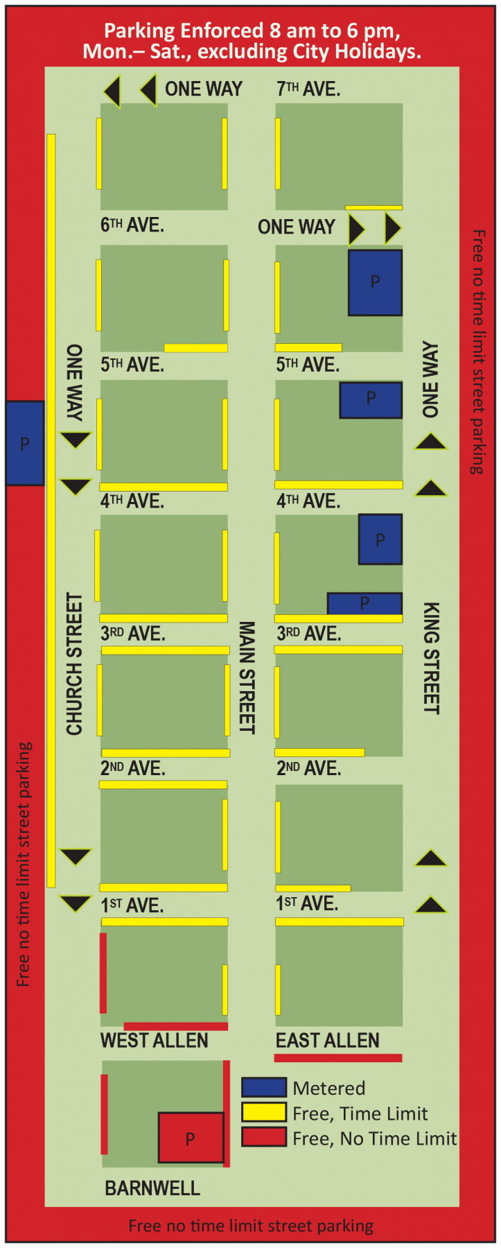 NC State Fair Parking Map