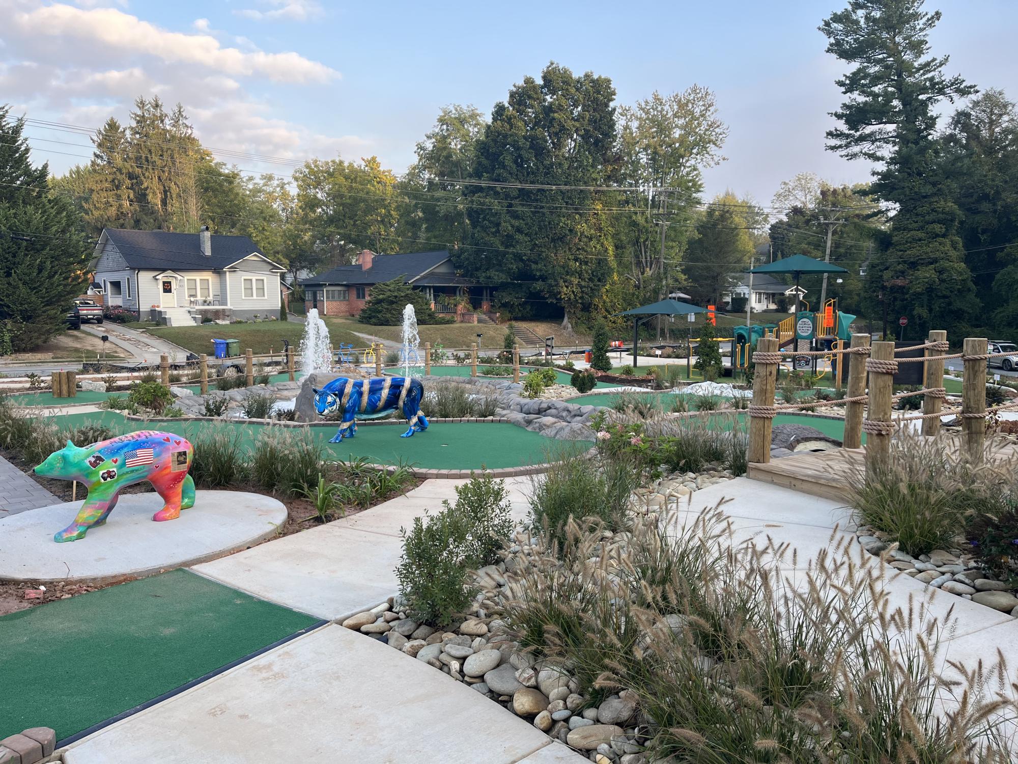 mini golf course