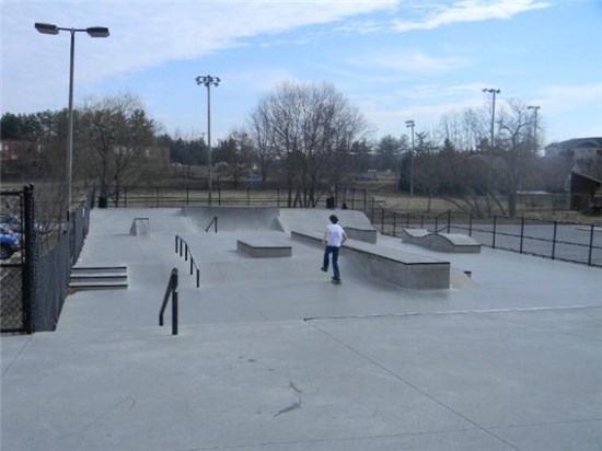 Photo of the skate park at Patton Park