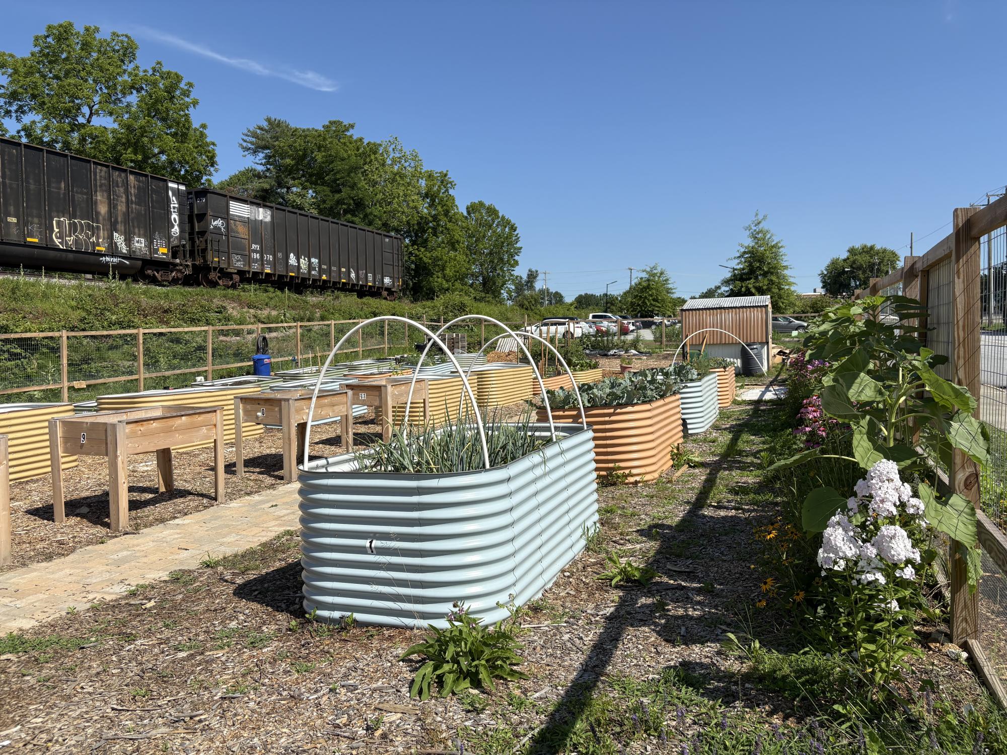 Brooklyn Community Garden beds