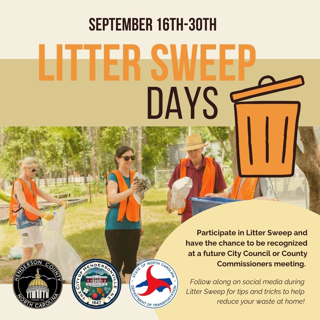 Litter sweep