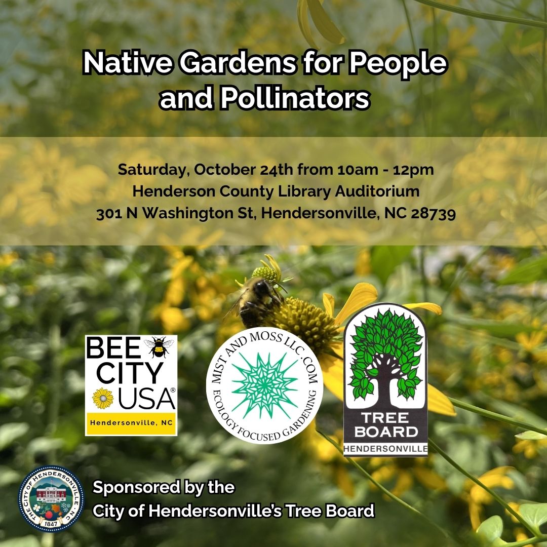 native gardens for people and pollinators with yellow and green flowers