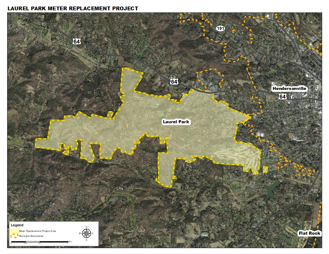 map of laurel park