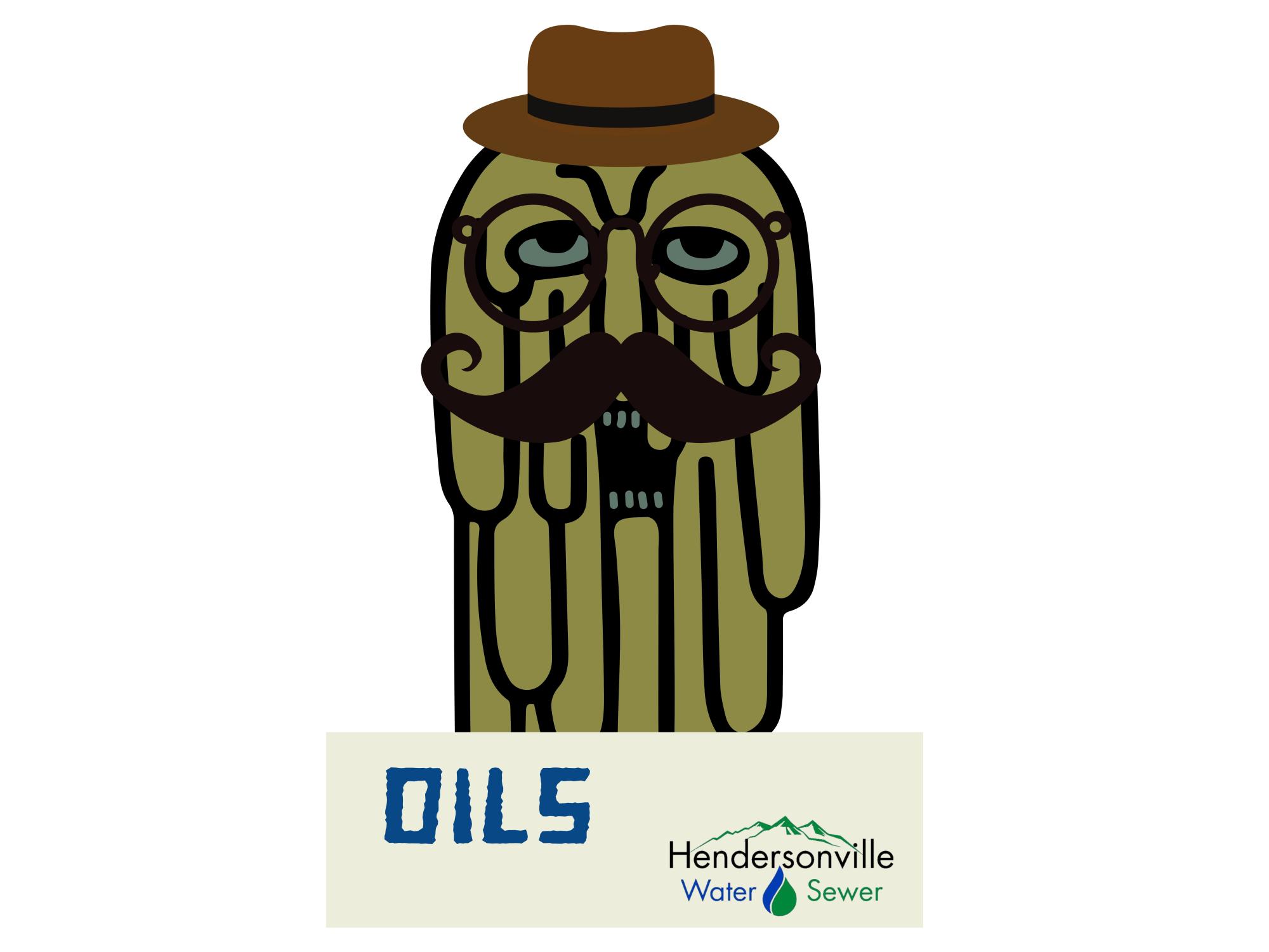 Oils monster with Water & Sewer banner
