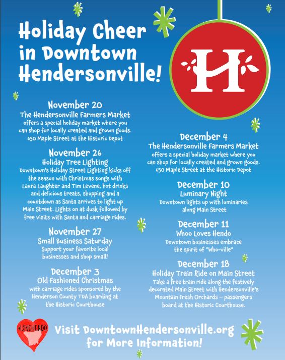 Olde Fashioned Christmas City of Hendersonville, NC Official Website
