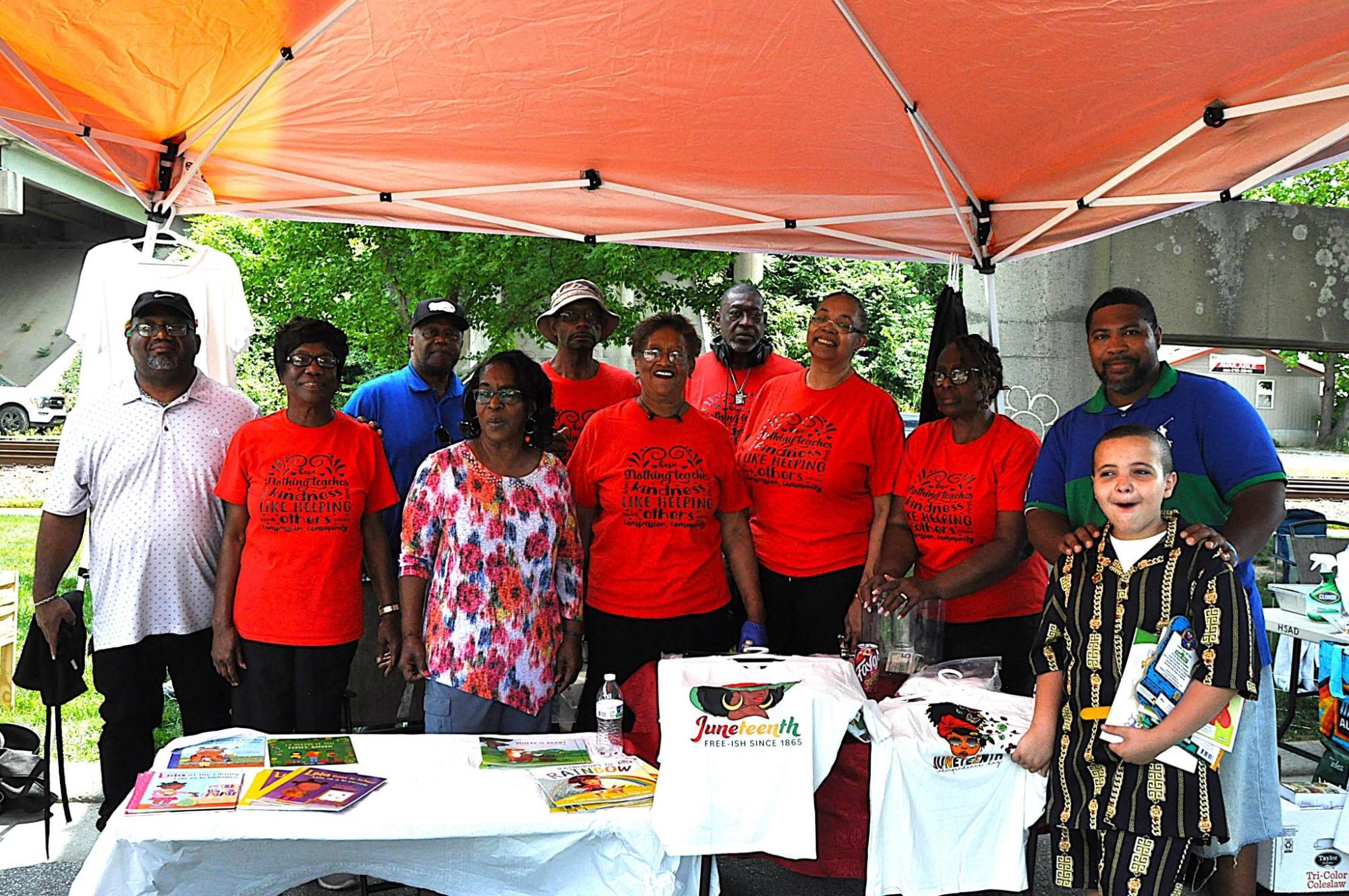 Group photo Star Lite Chapter Juneteenth Celebration
