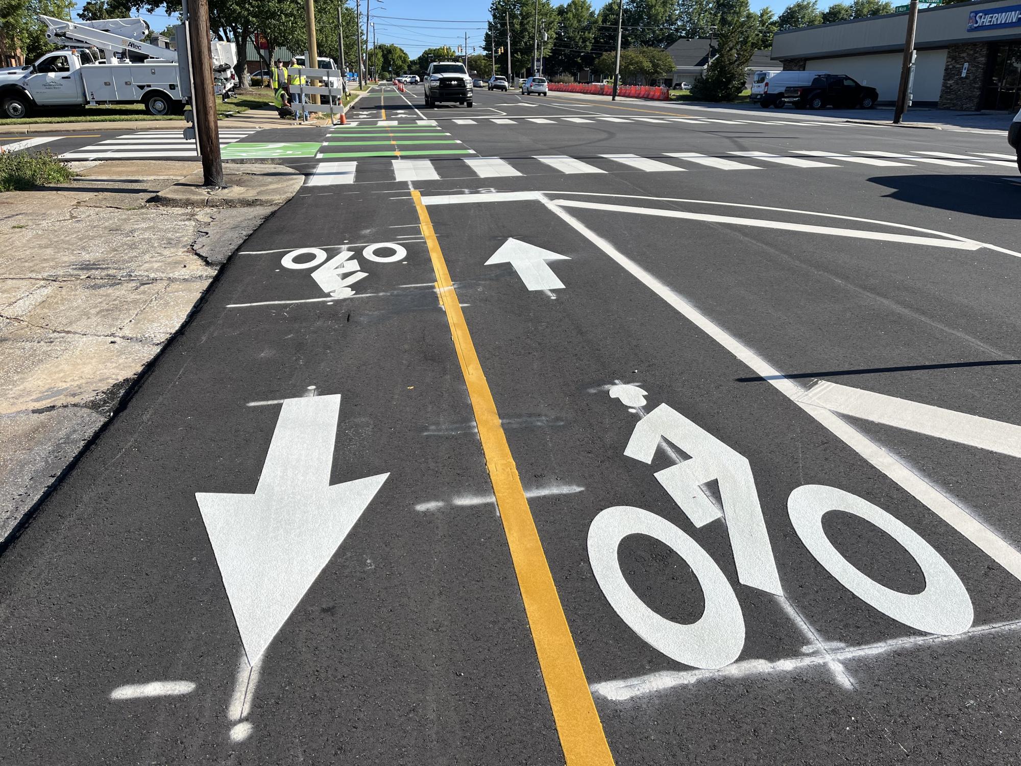 South Main Striping