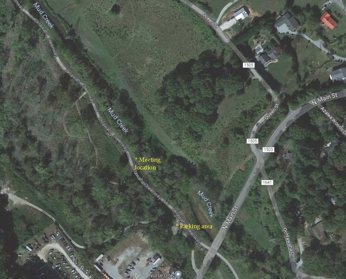 Oklawaha Trail Pollinator Planting Workday City of Hendersonville, NC